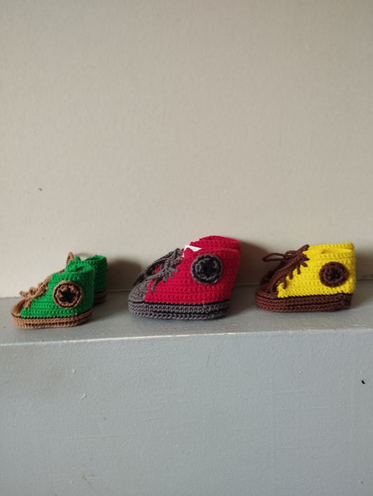 Chaussons pour Bébé 3 couleurs au choix